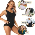 Women’s Shapewear Bodysuit Tank – Tummy Control Compression Waist Trainer Vest - Image 9