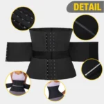Seamless Underbust Waist Trainer for Women – Adjustable Corset Slimming Body Shaper - Image 4