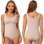 Women’s Shapewear Bodysuit Tank – Tummy Control Compression Waist Trainer Vest - Image 3