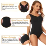 Women’s Shapewear Bodysuit Tank – Tummy Control Compression Waist Trainer Vest - Image 6