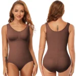 Women’s Shapewear Bodysuit Tank – Tummy Control Compression Waist Trainer Vest - Image 4