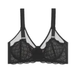 Floral Lace Front-Buckle Wireless Bra – Breathable Comfortable Lingerie Top for Daily Wear - Image 5