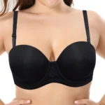 Push-Up Strapless Silicone Bra – Invisible Backless Bralette with Removable Anti-Slip Straps, Halter Style Plus Size - Image 2