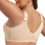 Front Buckle Wireless Lace Bra – Lightweight Plus Size Adjustable Lifting Anti-Sagging Slimming Bra - Image 3