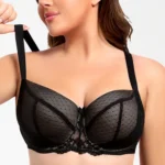 Lace Push-Up Minimizer Bra – Full Coverage Lightly Padded Underwire Lingerie (34–42, D–G Cups) - Image 2