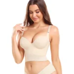 High-Support Tank Top Sports Bra – Plus Size Back Closure Active Bra (DD, 40–46)