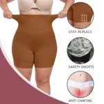 Women’s High-Waist Seamless Shapewear Shorts – Tummy Control, Thigh Slimming & Butt Lifter - Image 4