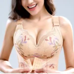 Wireless Push-Up Bra – Plus Size Full-Figure Minimizer with Front Adjustable Closure (40–48, C–E Cups) - Image 5