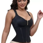 Double Compression Waist Trainer Vest – 17 Steel Bone Body Shaper Corset for Women