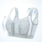 Front Buckle Wireless Lace Bra – Lightweight Plus Size Adjustable Lifting Anti-Sagging Slimming Bra - Image 5