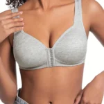 4-Pack Seamless Push-Up Bras for Women – Front Closure, Breathable & Comfortable